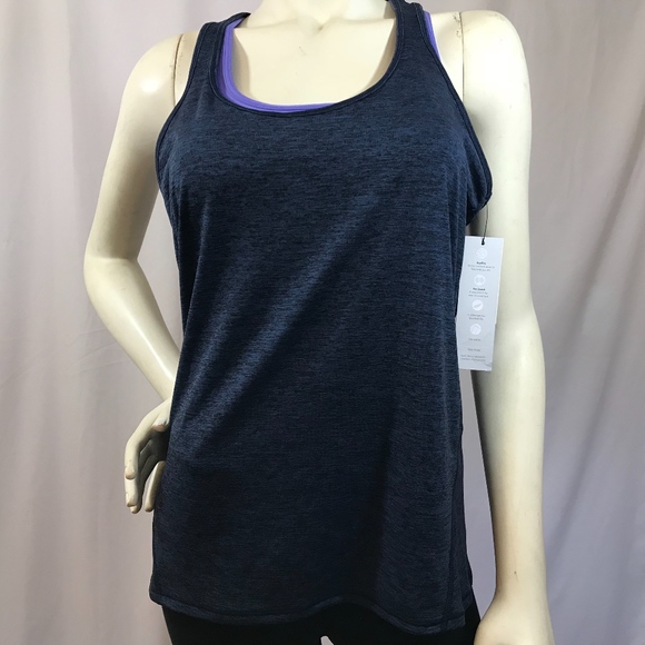 Ideology Basic Tank RapidDry Racerback Tee 77143 - Picture 5 of 7